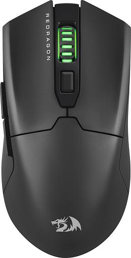 Игровая мышь REDRAGON FYZU чёрная (USB, Pixart P3395, Huano, 6 кн., 26000 Dpi, RGB подсветка) фото 1