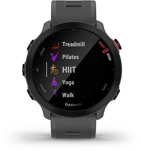 Смарт-часы Garmin Forerunner 55 серый 42мм фото 2
