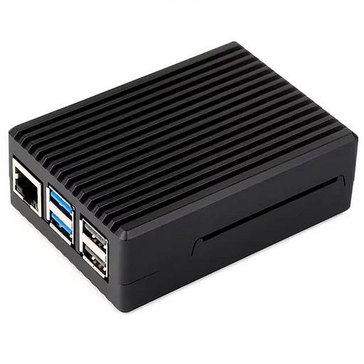 Металлический корпус RA794 для Raspberry Pi 5 c охлаждающим вентилятором фото 1