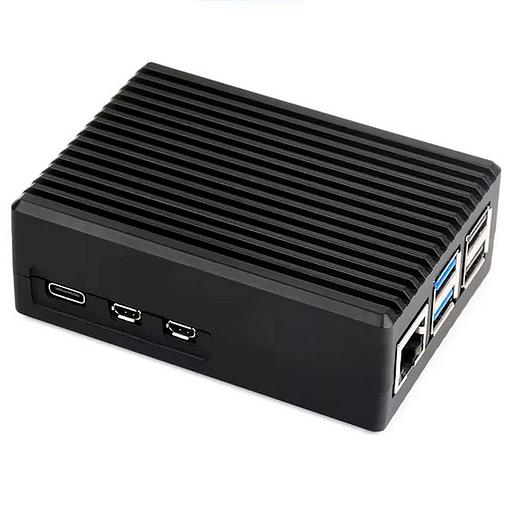 Металлический корпус RA794 для Raspberry Pi 5 c охлаждающим вентилятором фото 2