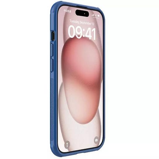Чехол Super Frosted Shield Pro, Blue, (AP IP15 Plus) фото 4