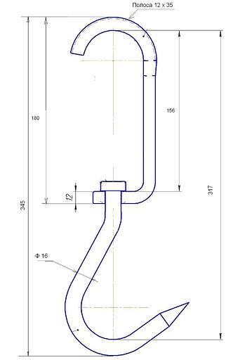 Скользящий троллей еврокрюк фото 2