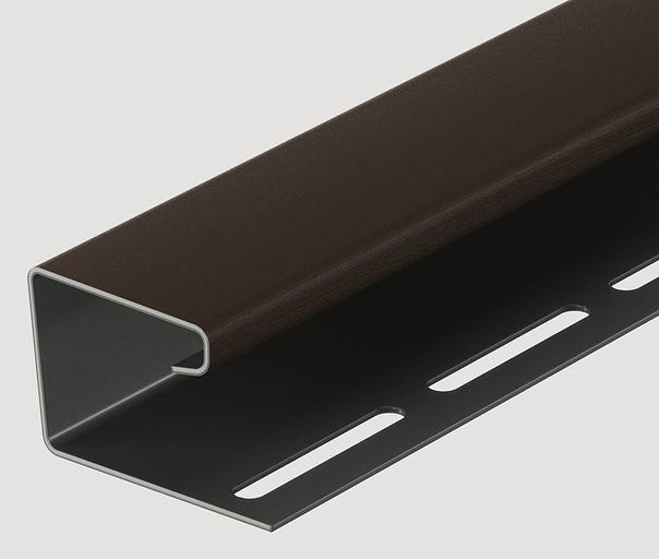 J-профиль 16 мм шоколад опт фото 1