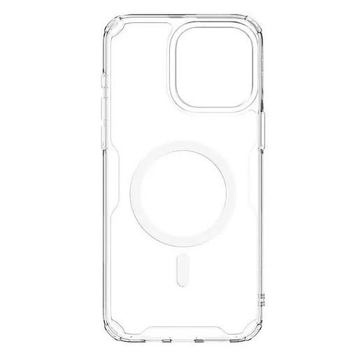 Чехол Nature TPU Pro Magnetic Case, White, (AP IP15 Pro Max) фото 6