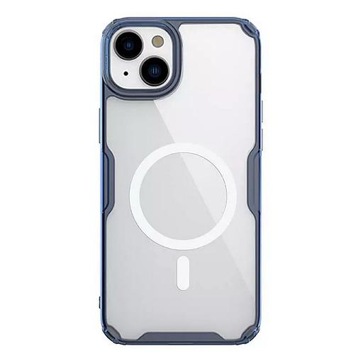Чехол Nature TPU Pro Magnetic Case, Blue, (AP IP15 Plus) фото 1