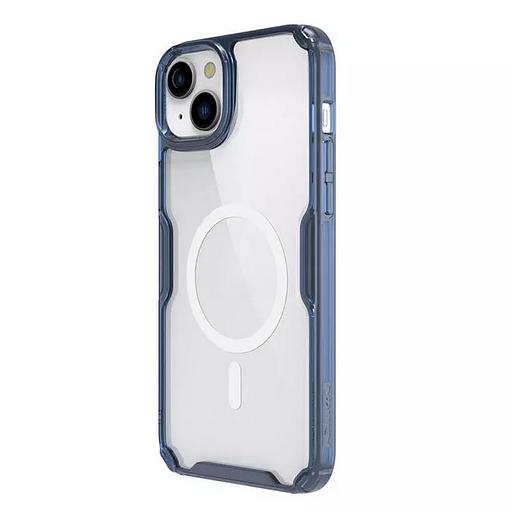 Чехол Nature TPU Pro Magnetic Case, Blue, (AP IP15 Plus) фото 4
