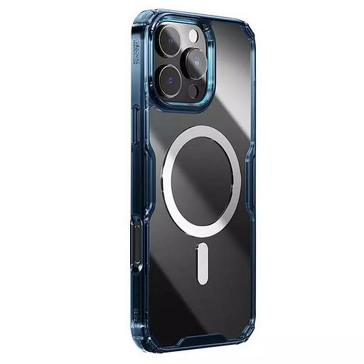 Чехол Nature TPU Pro Magnetic Case, Blue, (AP IP16 Pro) фото 3