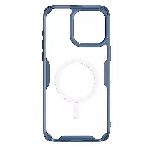 Чехол Nature TPU Pro Magnetic Case, Blue, (AP IP15 Pro Max) фото 6