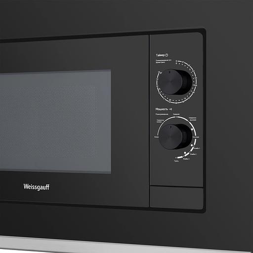 Микроволновая печь встраиваемая 20L HMT-2017GRILL BLACK WEISSGAUFF фото 5