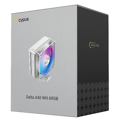 Вентилятор для процессора Cooler Ocypus Delta A40 WH ARGB White 220W/ All Intel/ AMD AM*/ Screws фото 9