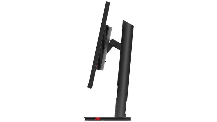 Монитор Lenovo 27" T27p-30, 16:9, IPS, 3840x2160, 4ms, 350cd, 60Hz, 1xHDMI, 1xDP, USB-C, 4xUSB, LAN, HAS, черный/красный фото 2