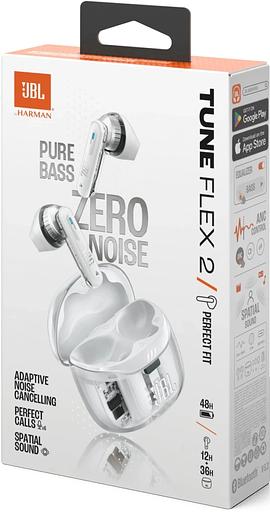 Наушники JBL Tune Flex 2 призрачно-белый фото 10