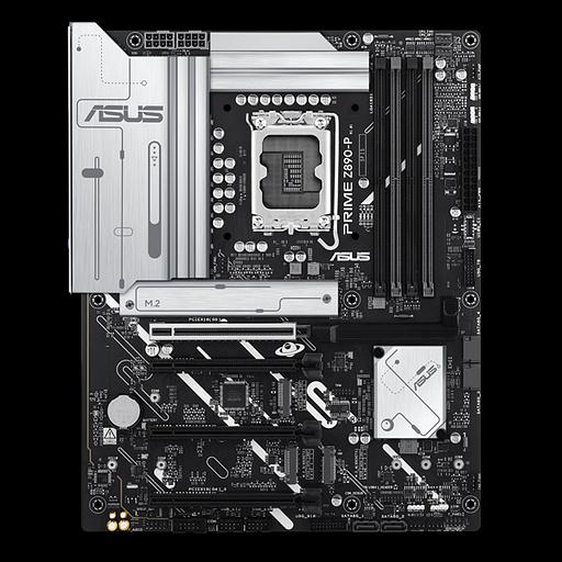 Материнская плата ASUS INTEL Z890 s1851, 4xDDR5(192GB), 1xPCIe 5.0x16, 3xPCIe 4.0x16, 1xLAN (2.5GbE), 4xSATA 6Gb/s, 4xM.2, 1xUSB-C, 7xUSB 3.2, ATX, 90MB1I50-M0EAY0 фото 1