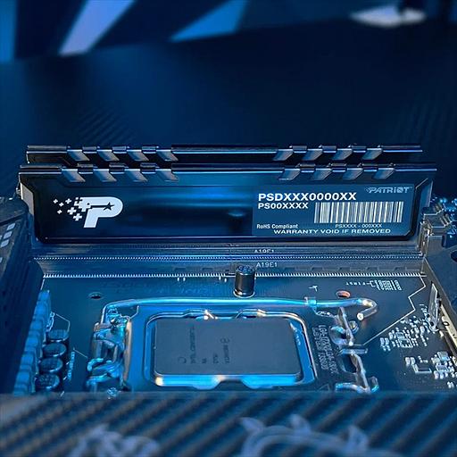 Оперативная память Patriot SL Premium DDR5 DIMM 16GB 5600MHz CL46 1*16GB 46-46-46-90 1.1V with HS фото 4