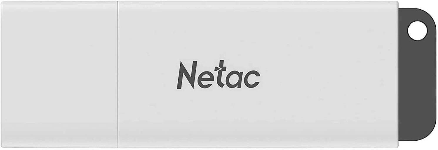 Флешка USB Netac U185, 4ГБ, USB2.0, белый NT03U185N-004G-20WH фото 1