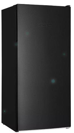 Морозилка NordFrost DF 263 BAP, черный фото 1