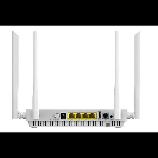 Абонентский терминал BO ONU GPON, 4 порта 10/100/1000Base-T, 1 порт POTS, WiFi 6 фото 1