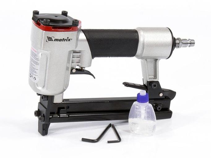 Степлер пневматический MATRIX 57420 для прямоугольных скоб от 10 до 22мм фото 1