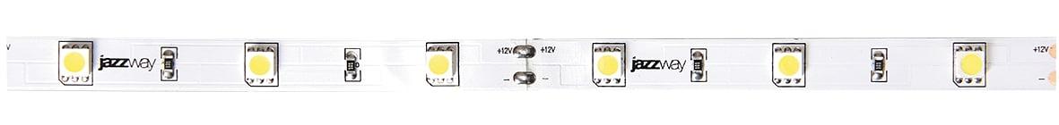 Лента светодиодная STN 5050/60 14.4Вт/м IP20 бел. (уп.5м) JazzWay 1000972 фото 1