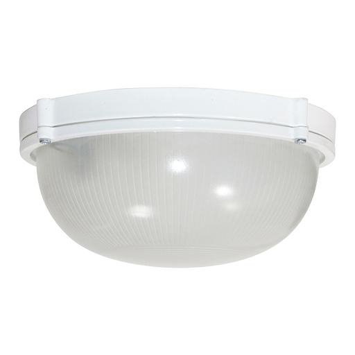 Светильник НПП 03-100-009 "Банник" 1101 круг большой 1х100Вт E27 IP65 корпус бел. Элетех 1005500930 фото 3