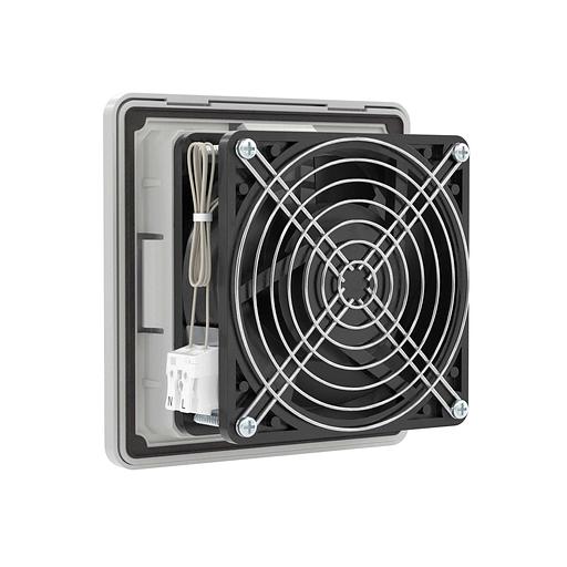 Вентилятор c решеткой и фильтром 10/12куб.м/ч 230В ДКС R5RV08230 фото 2