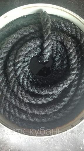 Каболка смоляная канализационная 10мм (20кг) ТУ 8122-001-20617122-2013, кг фото 2