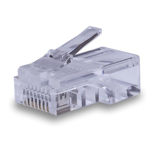 Коннектор 8P8C U/UTP кат.5E (RJ-45) (уп.25шт) SUPRLAN 10-0226 фото 1