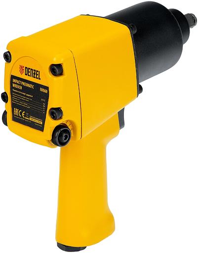 Ударный пневмогайковерт IW860+набор головок, 1/2", 7000 об/мин, 868 Нм Denzel фото 8