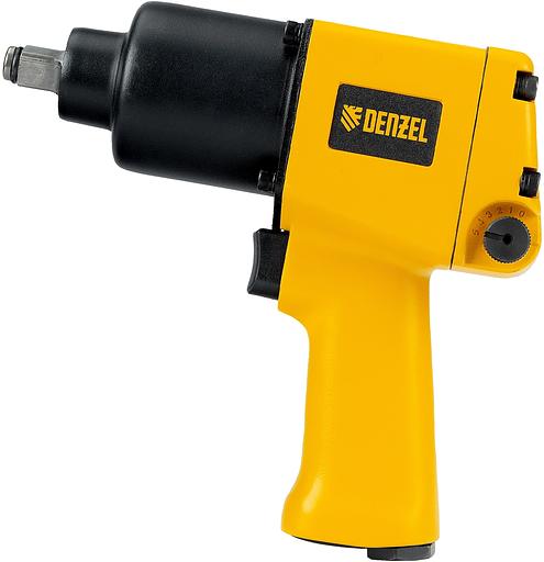 Ударный пневмогайковерт IW860+набор головок, 1/2", 7000 об/мин, 868 Нм Denzel фото 10