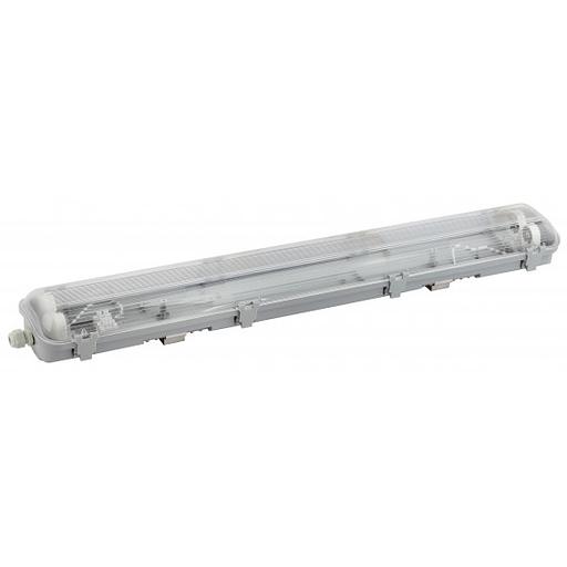 Светильник ЭРА SPP-102-0-002-120 под 2 светодиодные лампы T8 G13 2x1200 c рассеивателем из поликарбоната фото 1