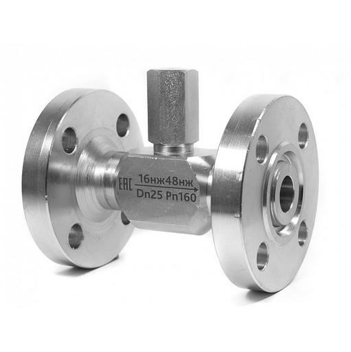 Клапан обратный 16лс48нж Ду32 Ру40 фланцевый фото 1