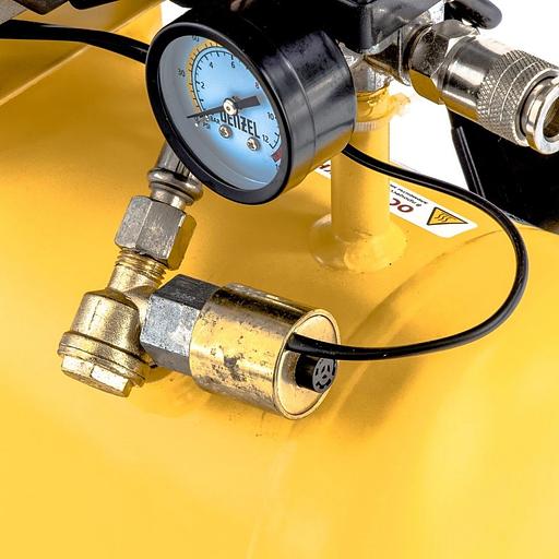 Компрессор DLS650/10 безмаслянный малошумный 650 Вт, 120 л/мин,ресивер 10 л// Denzel фото 8