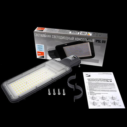 Светильник светодиодный PSL 08 150Вт 5000К GR 140/70град. уличный консольный ДКУ IP65 JazzWay 5045842 фото 2