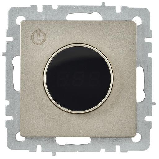 Термостат BRITE Термостат электронный с инд. ТС10-1-БрШ шамп. IEK фото 2