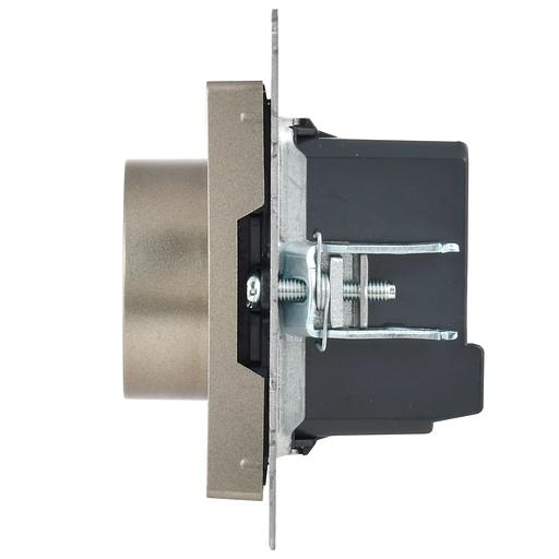 Термостат BRITE Термостат электронный с инд. ТС10-1-БрШ шамп. IEK фото 4