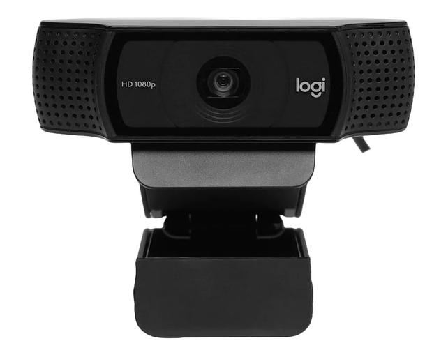 Веб-камера Logitech HD Pro Webcam C920 960-001055/960-000998 { USB 2.0, 1920*1080, 2Mpix foto, Mic, Black} фото 1
