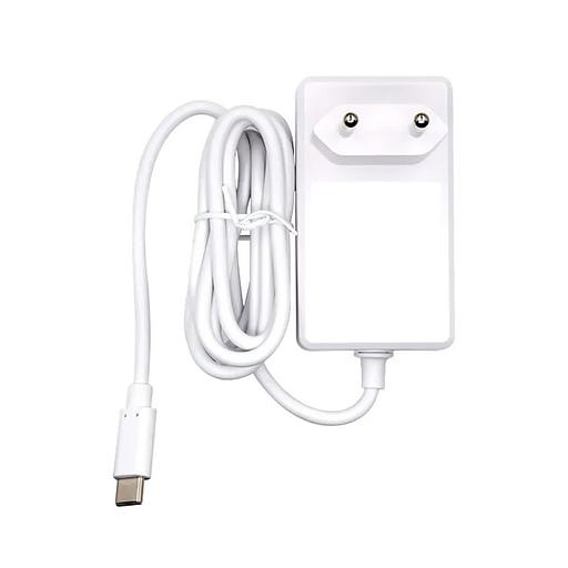Блок питания Gembird NPA-DC3 для Raspberry Pi 4B, Pi 5, Белый, 5.1V, 5A, 25,5Вт, Кабель 1.5 m, USB Type-C output jack фото 2