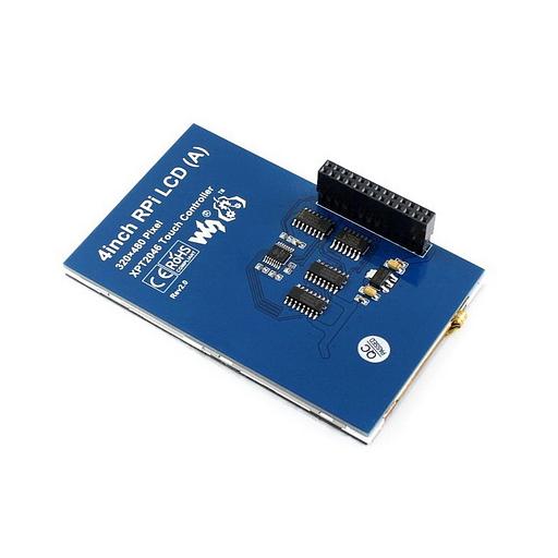 Модуль дисплея ACD17-RA416 Waveshare 4 резистивный сенсорный дисплей без корпуса, 480*320 IPS матрица, вход SPI, питание по USB, для Raspberry Pi 3 (WS10207) фото 2