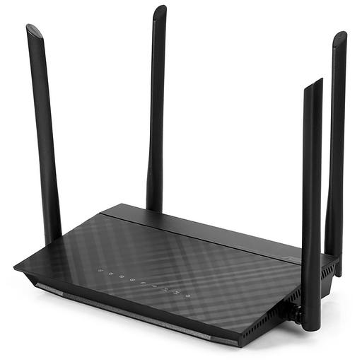 Маршрутизатор ASUS RT-AC1200 WiFi 5 4x100Mb 867+300Mbps 5GHz/2.4GHz Dual-band 802.11ac Router 867Mbps(5GHz)+300Mbps(2.4GHz) EU/13/P_EU RTL {10} фото 1