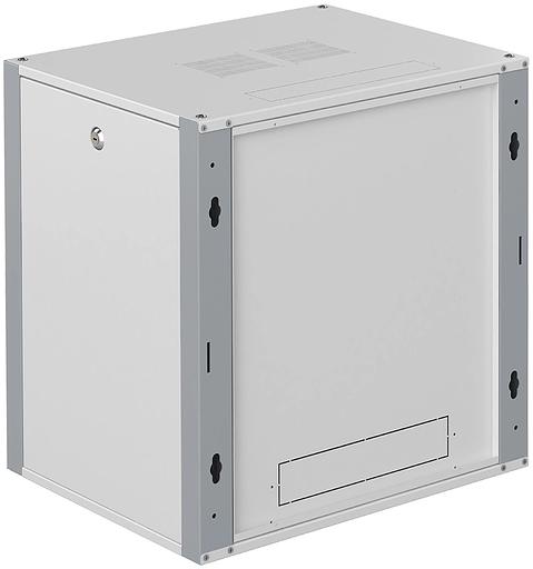 Шкаф коммутационный Sysmatrix (WP 6312.710) настенный 12U 600x350мм пер.дв.стекл 60кг серый 20кг IP20 фото 3