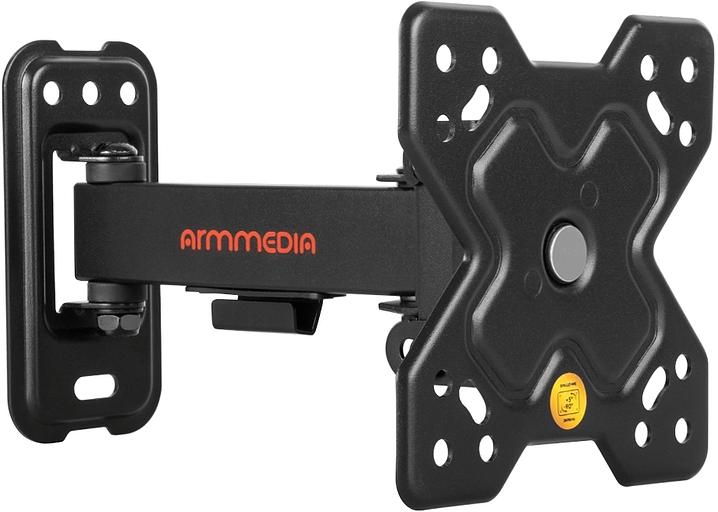 Кронштейн для телевизора Arm Media MARS-5 черный 10"-32" макс.25кг настенный поворот и наклон фото 1