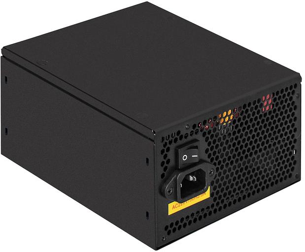 Блок питания 600W Exegate 600PPX RTL, ATX, black, active PFC, 14cm, 20+4pin/4+4pin/PCI-E/4IDE/5SAT фото 2