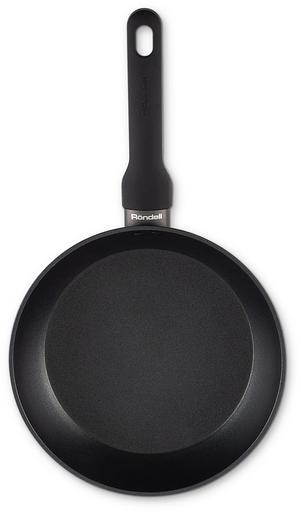 Сковорода Rondell Shell RDA-1926 круглая 26см покрытие: Xylan Plus ручка несъемная (без крышки) темно-серый фото 3