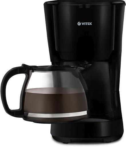 Кофеварка капельная Vitek VT-1528 750Вт черный фото 4