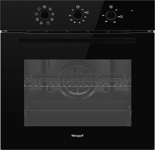 Духовой шкаф Электрический Weissgauff EOM 208 PDB Steam Clean черный фото 1