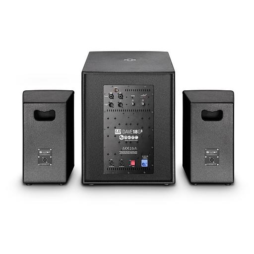 Компактный активный комплект PA-системы 18" + 2х10" LD Systems LDDAVE18G3SETUP1 фото 4