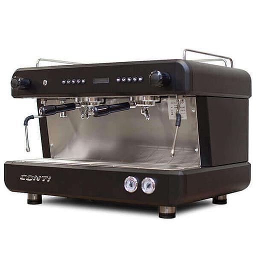 Кофемашина эспрессо рожковая Conti CС200 С Дисплеем 2 Группы фото 2