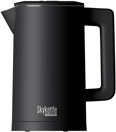 Чайник электрический Redmond SkyKettle KM231S 1.7л. 2200Вт черный корпус: стекло фото 1
