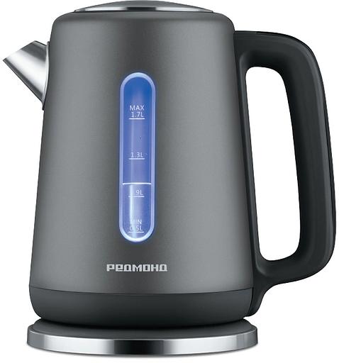 Чайник электрический Redmond KM238 1.7л. 2200Вт серый корпус: стекло фото 1