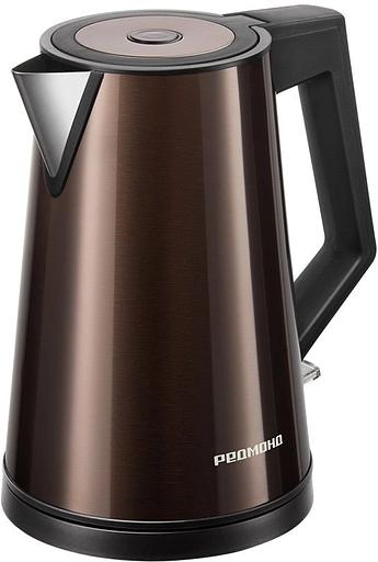 Чайник электрический Redmond KM244 1.7л. 2200Вт коричневый корпус: стекло фото 2